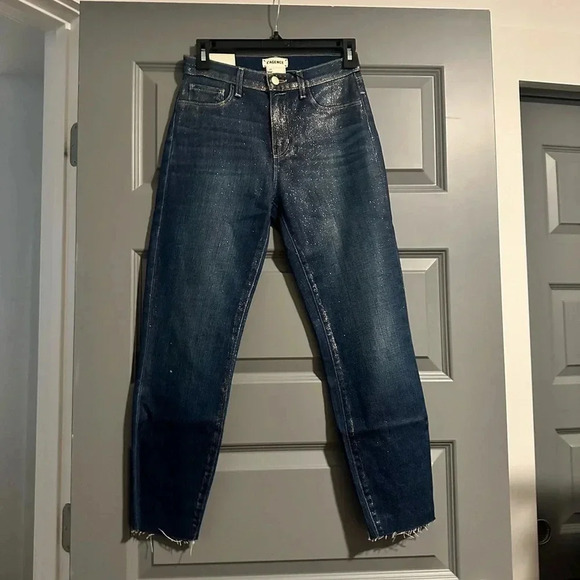 NWT L'AGENCE Mid-Rise Skinny Leg Jeans size 24 - Picture 3 of 7